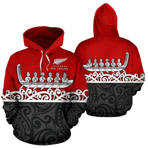 new-zealand-hoodie-maori-waka-pullover-hoodie-red