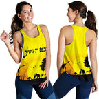 (Custom text) Racerback Tanks - Sunset Australia View - Vibe Hoodie