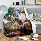 premium-blanket-koala-and-joey-blanket-3d-art