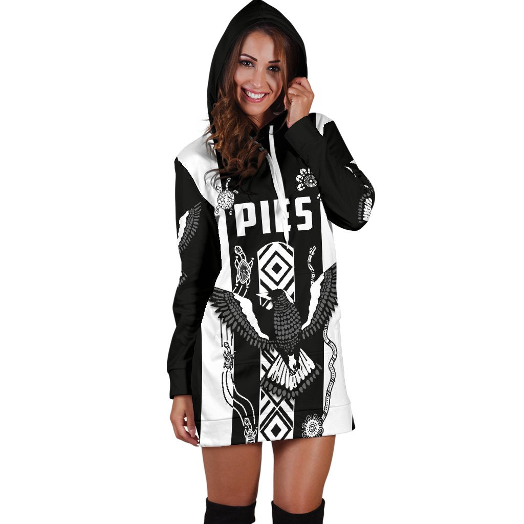 pies-indigenous-womens-hoodie-dress-collingwood