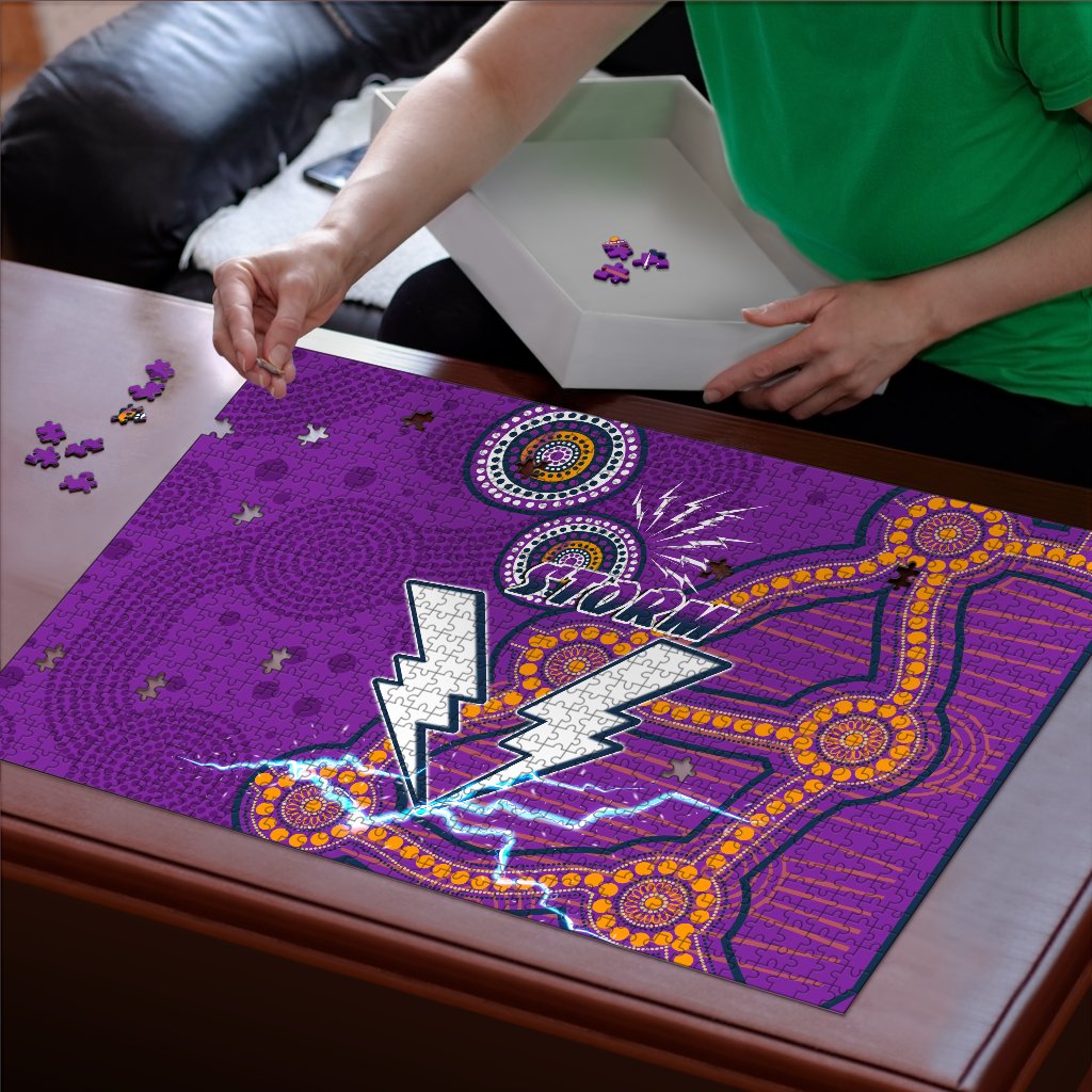 storm-premium-wood-jigsaw-puzzle-melbourne-indigenous-thunder