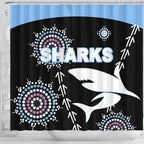 cronulla-shower-curtain-sharks-simple-indigenous-black