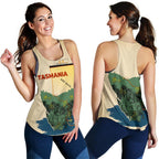 Racerback Tank - Tasmania Top Tank - Women - Vibe Hoodie