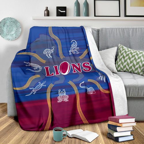 brisbane-premium-blanket-proud-lions-simple