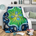 aboriginal-premium-blabnket-indegenous-dot-painting-art