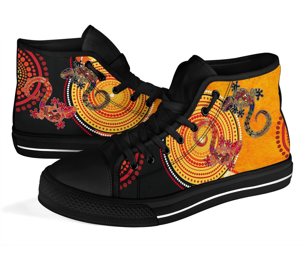 aboriginal-high-top-shoe-couple-aboriginal-lizards