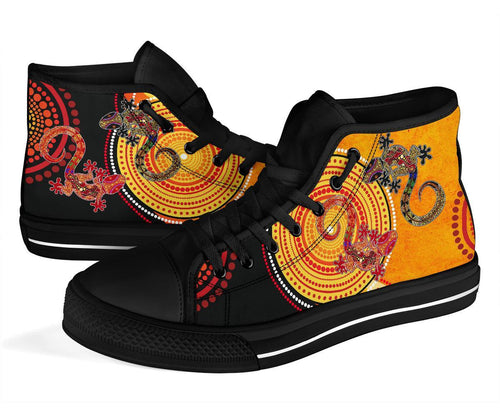 aboriginal-high-top-shoe-couple-aboriginal-lizards