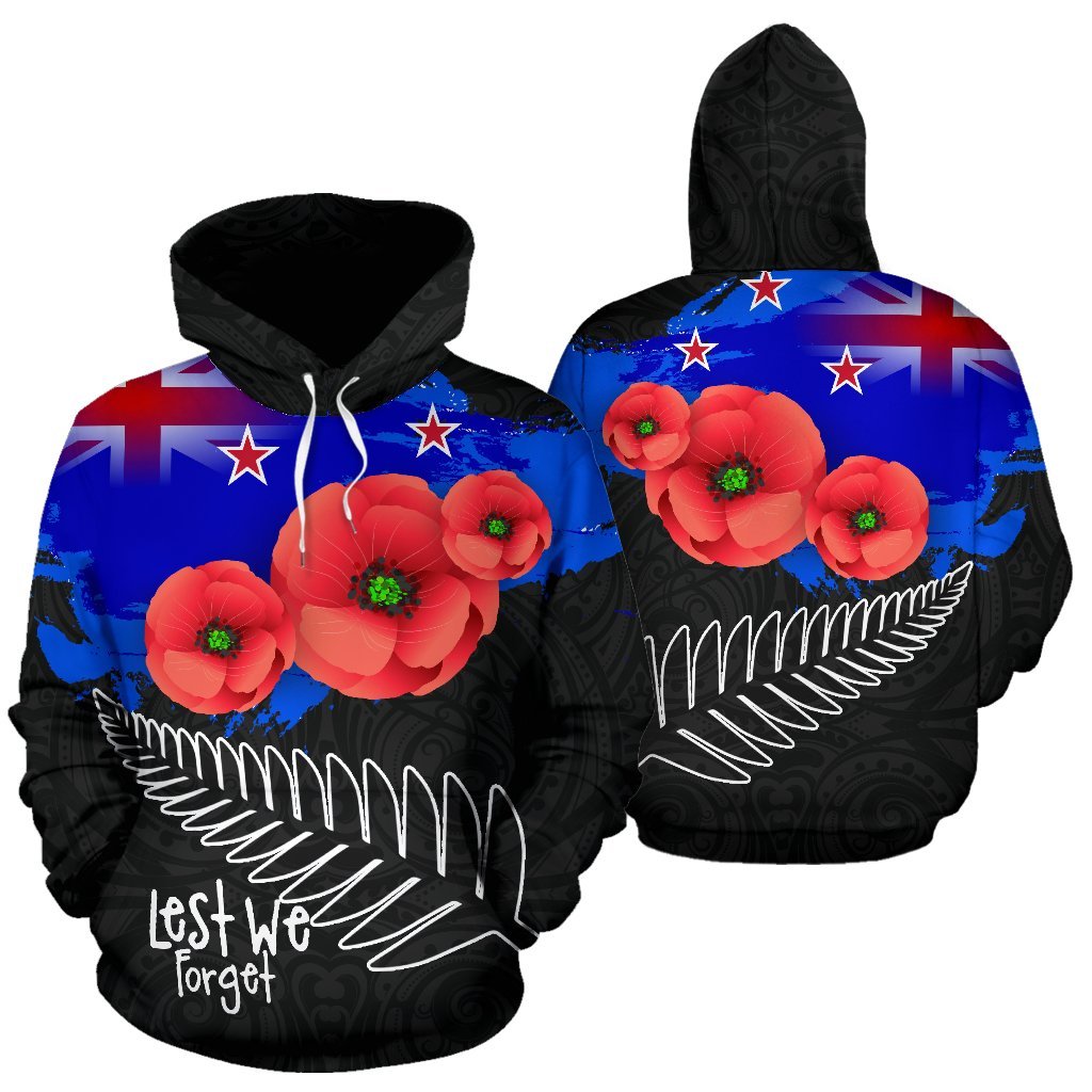 new-zealand-anzac-poppy-hoodie-silver-fern-let-we-forget-hoodie