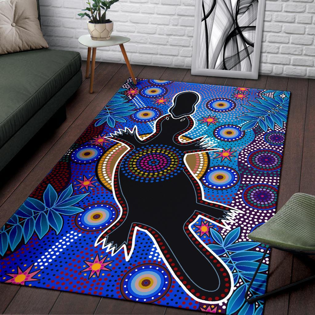 aboriginal-area-rug-indigenous-platypus