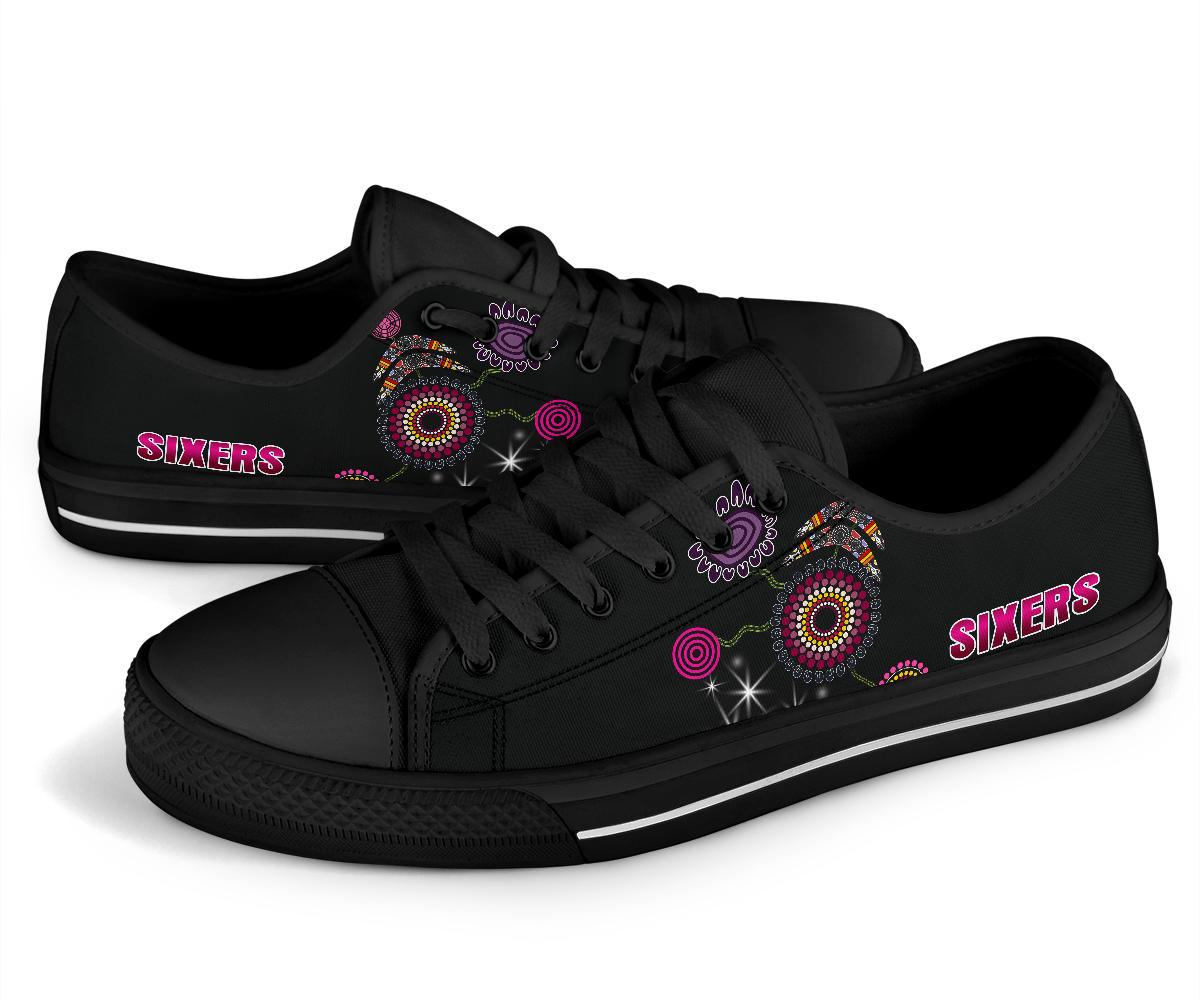 sydney-low-top-shoe-sixers-indigenous-black