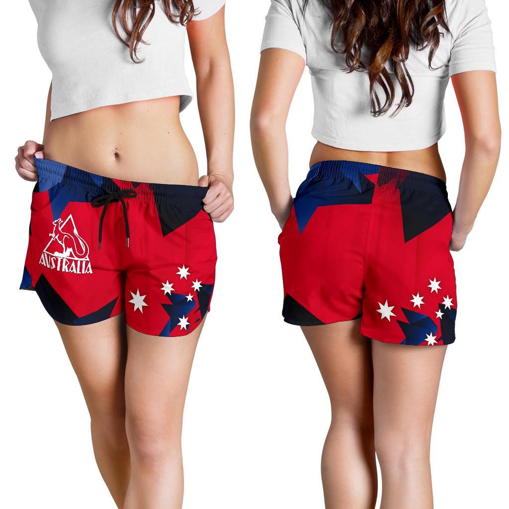 Short - Kangaroo Symbol Short Southern Cross Australia - Women - Vibe Hoodie