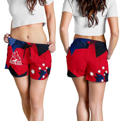 Short - Kangaroo Symbol Short Southern Cross Australia - Women - Vibe Hoodie