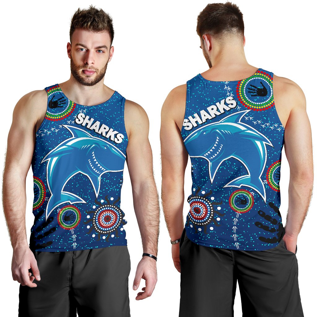 naidoc-sharks-men-tank-top-cronulla-aboriginal-style