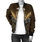 maori-manaia-new-zealand-women-bomber-jacket-gold