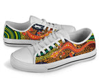 1st-australia-low-top-shoes-aboriginal-two-lizards-dot-painting-circle