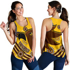 Pride Hawks Women Racerback Tank Hawthorn Indigenous - Vibe Hoodie
