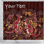 custom-aboriginal-shower-curtain-kangaroo-family-with-hand-art
