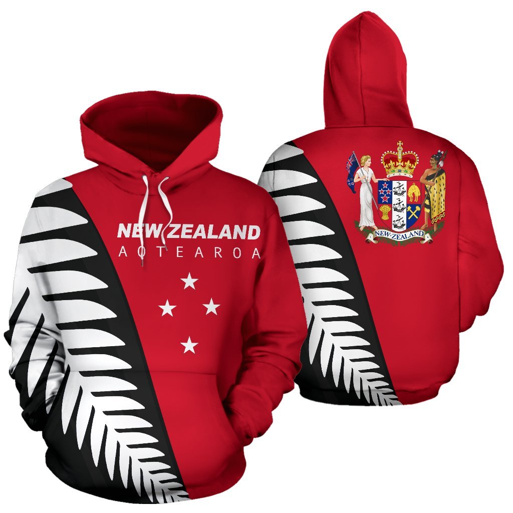 new-zealand-aotearoa-silver-fern-hoodie-red