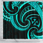 new-zealand-maori-mangopare-shower-curtain-polynesian-turquoise