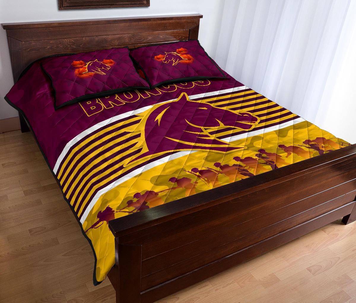 brisbane-broncos-quilt-bed-set-anzac-day-simple-style-maroon