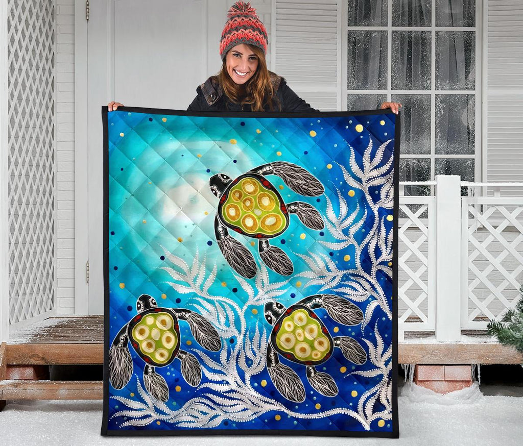 premium-quilt-aboriginal-turtle-art-quilt-set-towards-the-light