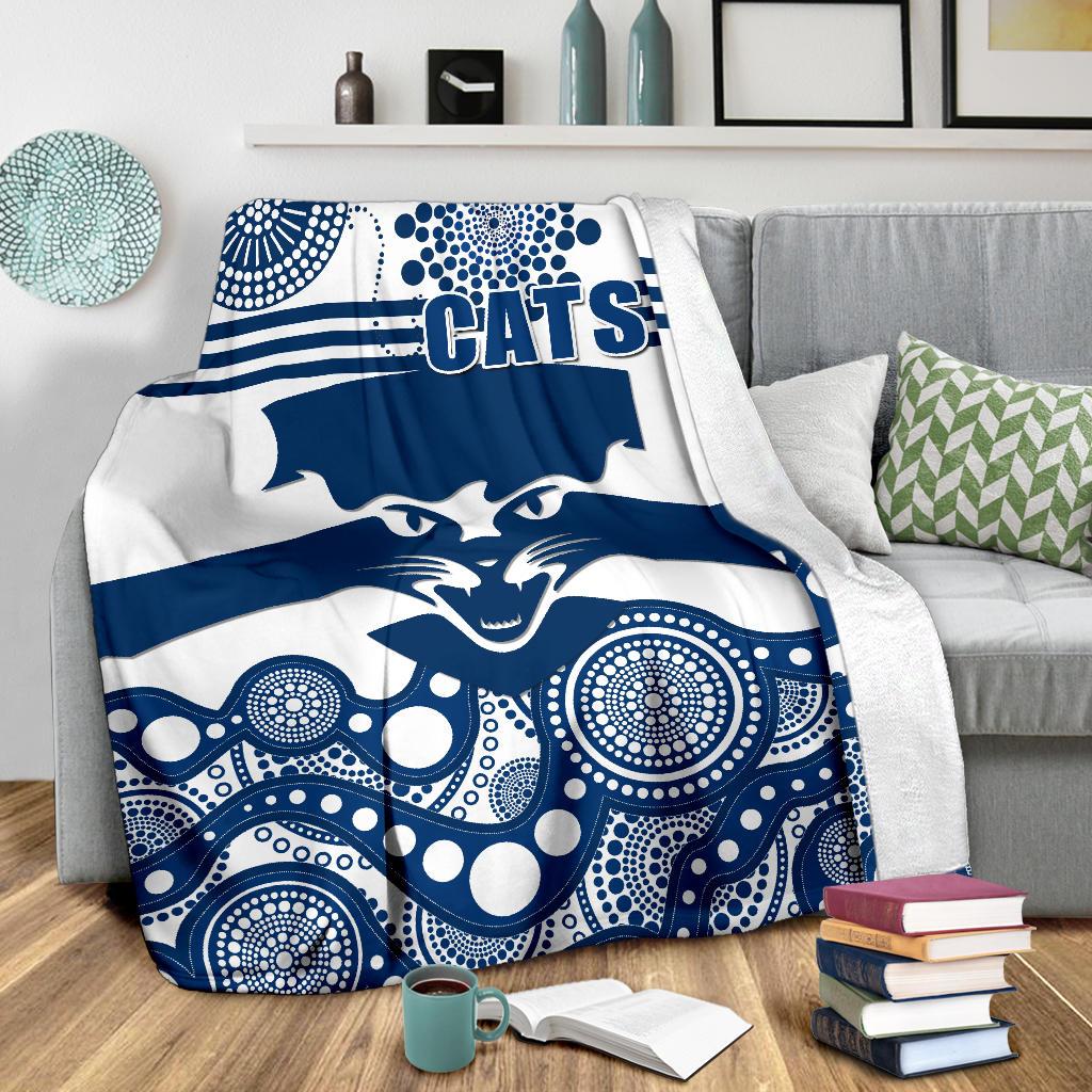 cats-premium-blanket-geelong-indigenous