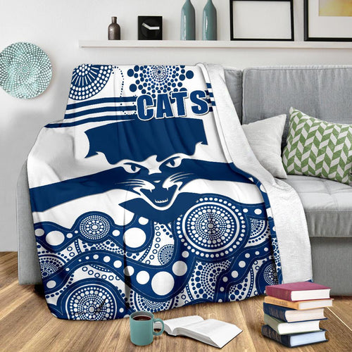 cats-premium-blanket-geelong-indigenous