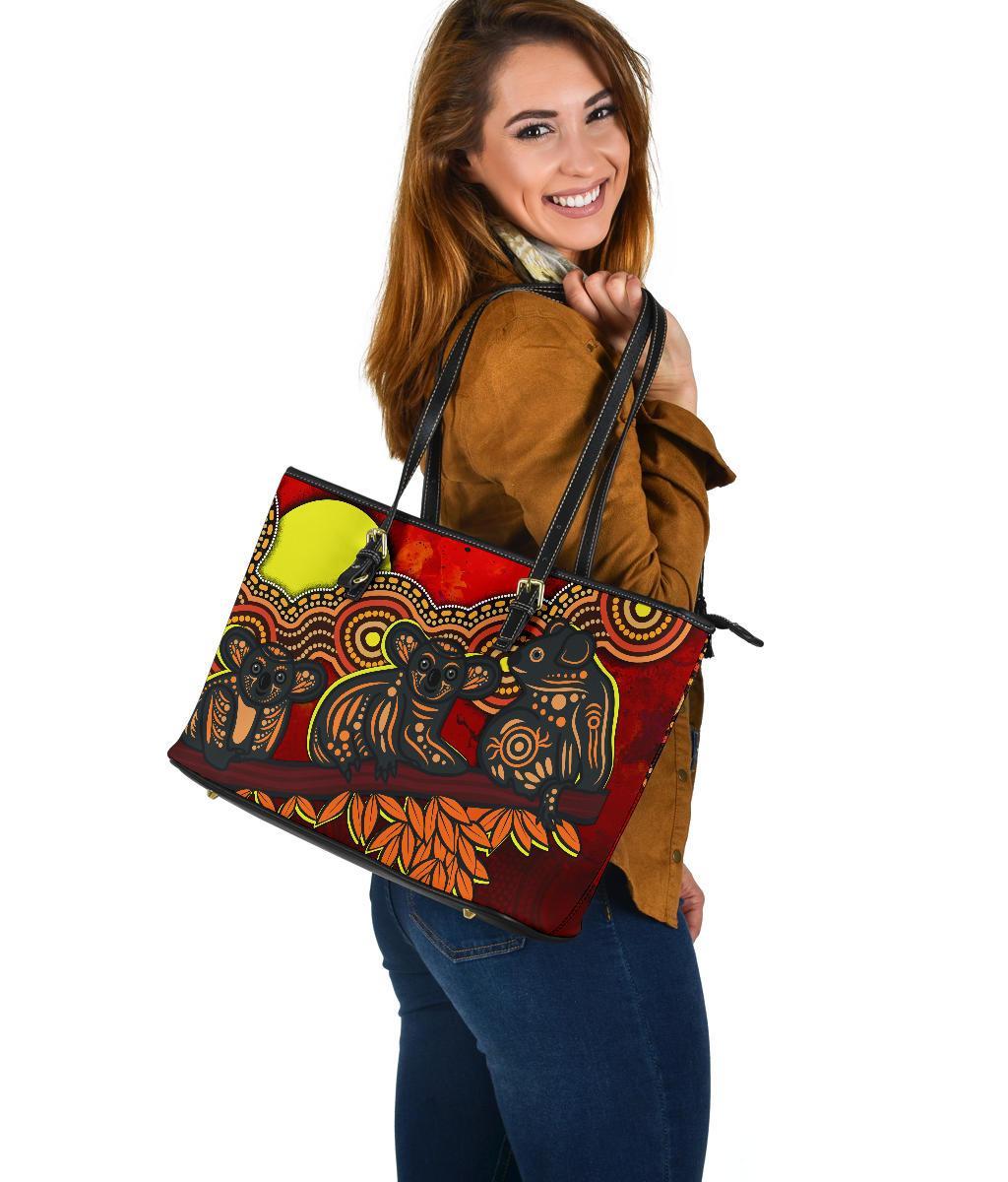aboriginal-leather-tote-australian-indigenous-koala