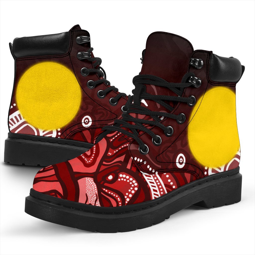 aboriginal-all-seaon-boots-red-landscape