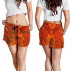 Aboriginal Personalised Women's Short - Aboriginal Boomerangs And Dot Circle - Vibe Hoodie