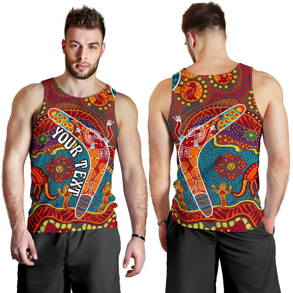 aboriginal-personalised-mens-tank-top-indigenous-boomerang