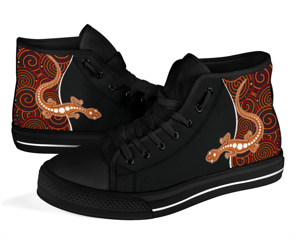 aboriginal-high-top-shoe-indigenous-lizard-dreaming