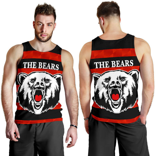 north-sydney-men-tank-top-the-bears-simple-style
