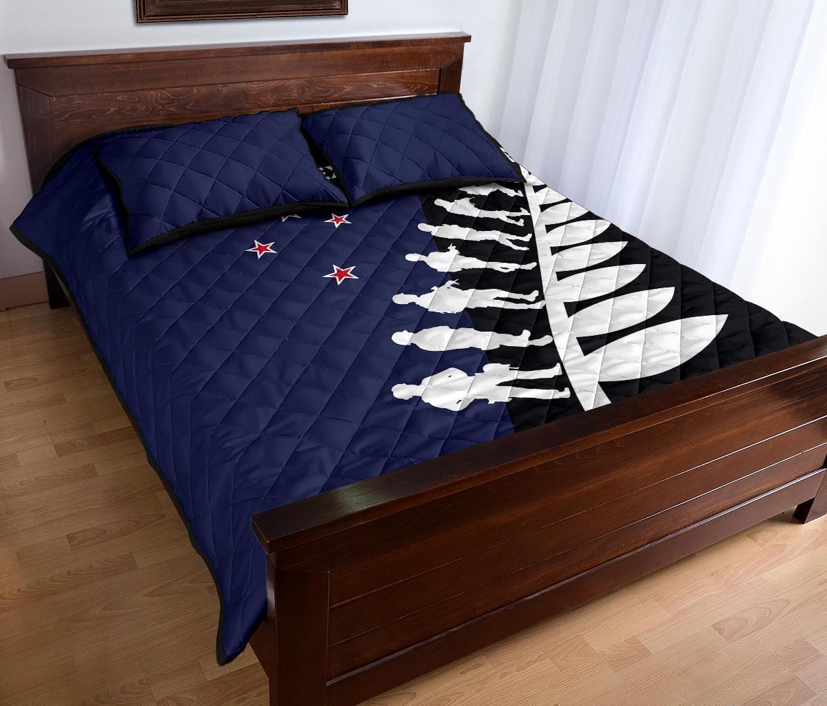 new-zealand-quilt-bed-set-lest-we-forget-anzac-fern-customized-quilt-and-pillow-cover