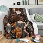 aboriginal-premium-blanket-indigenous-fish-and-snake