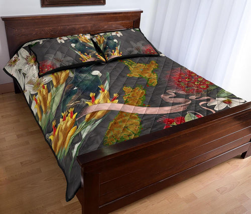 tui-bird-new-zealand-map-quilt-bed-set