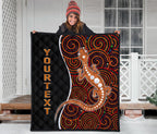 aboriginal-personalised-premium-quilt-indigenous-lizard-dreaming