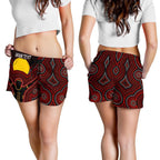 Aboriginal Personalised Women's Shorts  - The Sun Always Shines - Vibe Hoodie