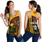 (Custom Personalised) Pride Hawks Women's Racerback Tank Hawthorn Naidoc Week Aboriginal Version Special - Vibe Hoodie