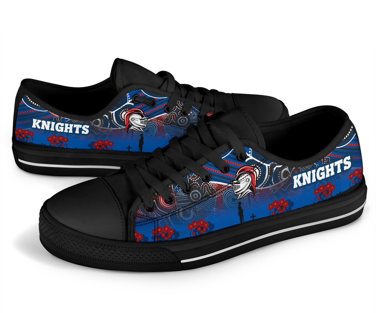 knights-low-top-shoe-newcastle-anzac-day-aboriginal
