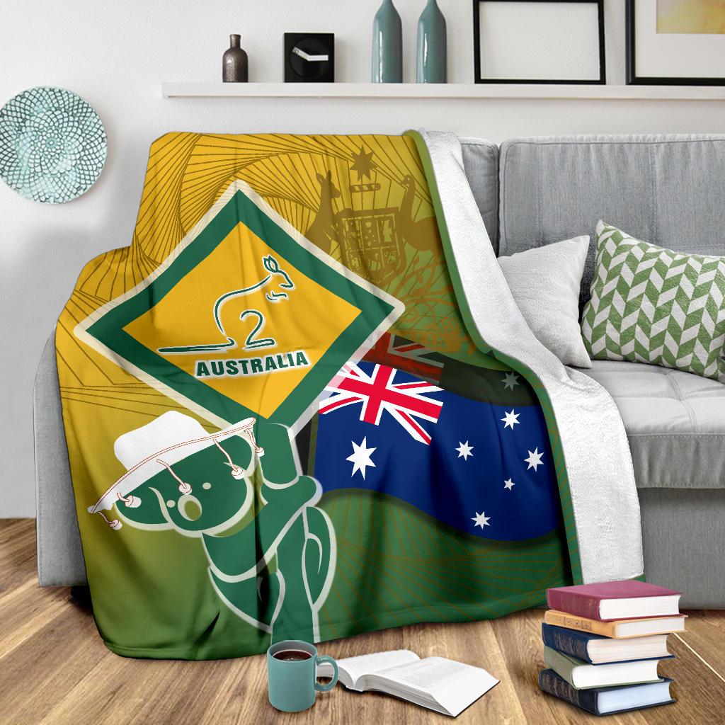 premium-blanket-aus-flag-and-coat-of-arms-blanket-kangaroo-and-koala-sign
