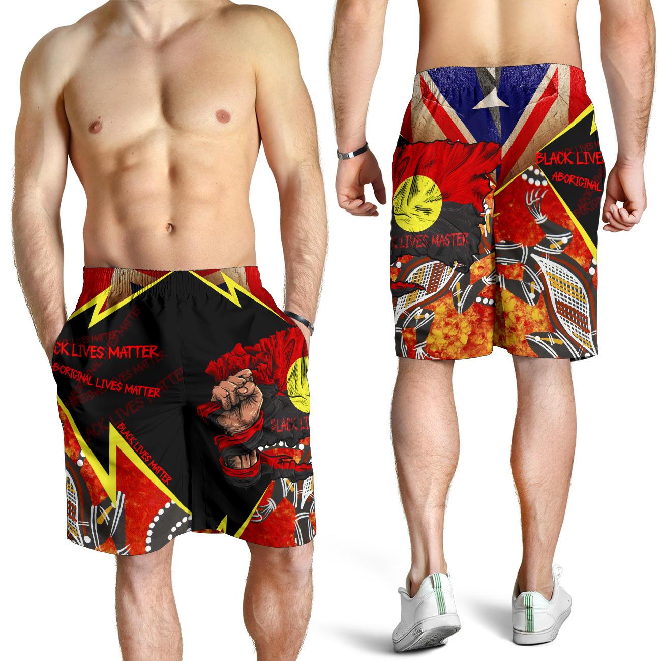 mens-shorts-aboriginal-lives-matter-black-lives-matter