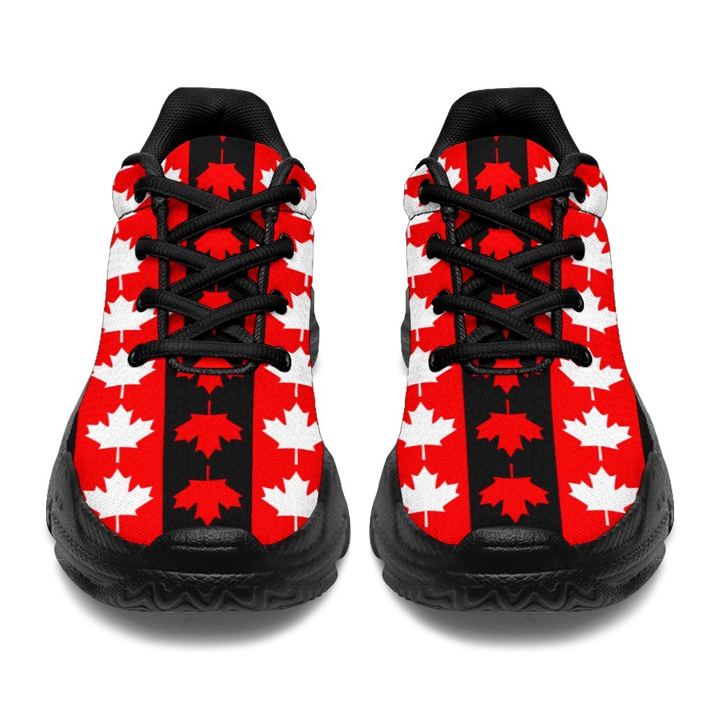 canada-pattern-chunky-sneakers