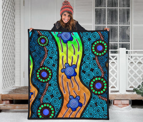 premium-quilt-aboriginal-turtle
