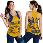 Eagles Women Racerback Tank West Coast - Gold - Vibe Hoodie
