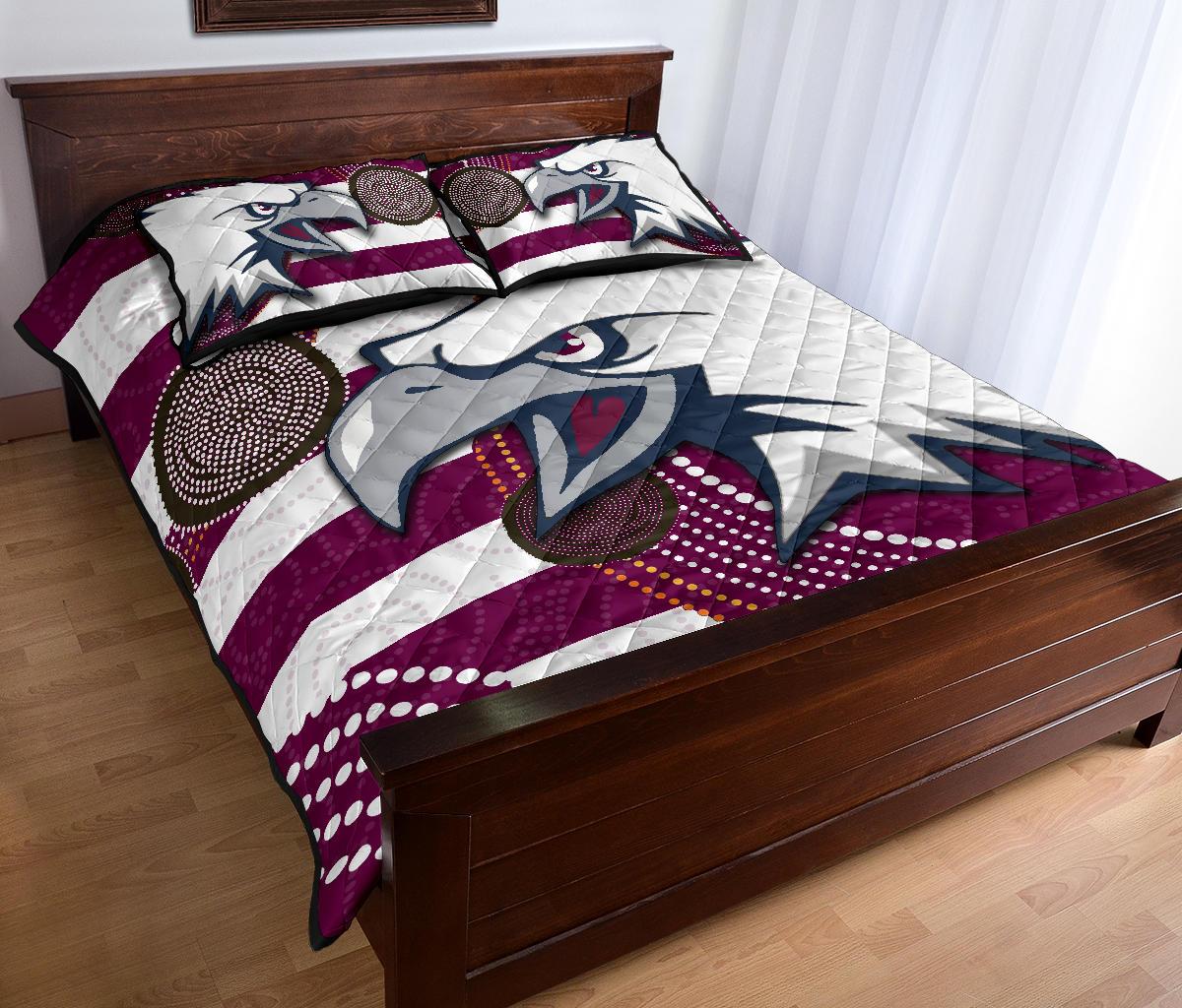 sea-eagles-quilt-bed-set-aboriginal