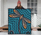 aboriginal-premium-quilt-indigenous-dragonfly