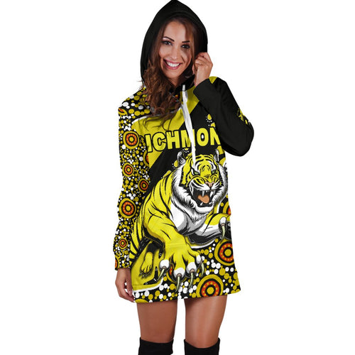 richmond-women-hoodie-dress-indigenous-tigers