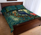 tui-bird-new-zealand-quilt-bed-set