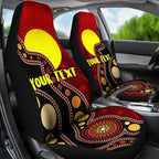 custom-car-seat-covers-australia-aboriginal-lives-matter-flag-circle-dot-painting-art